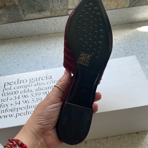 PEDRO GARCÍA SATIN MULES - Picture 6 of 7